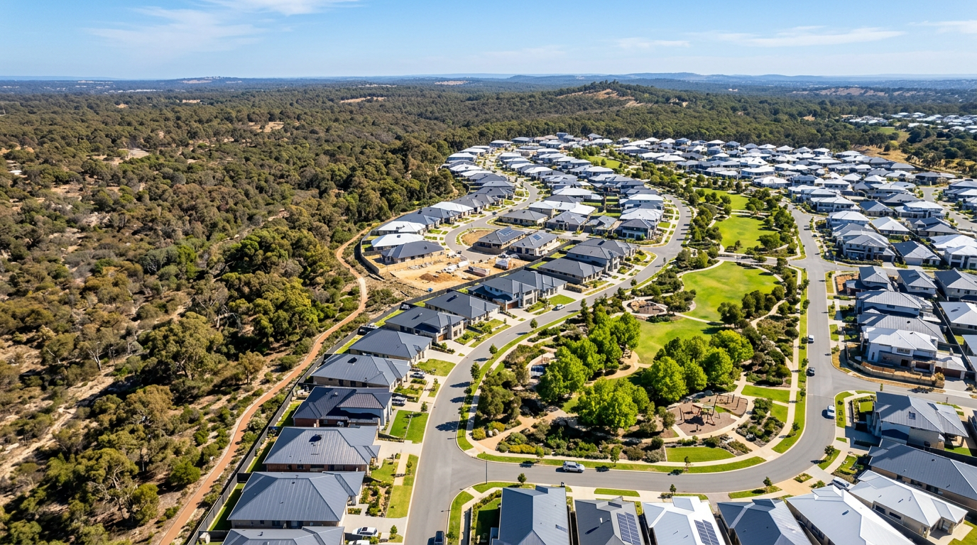Bushmead, Perth — suburb streetscape