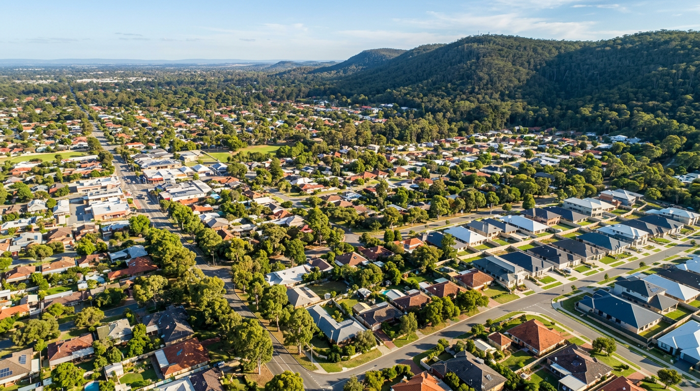 High Wycombe, Perth — suburb streetscape